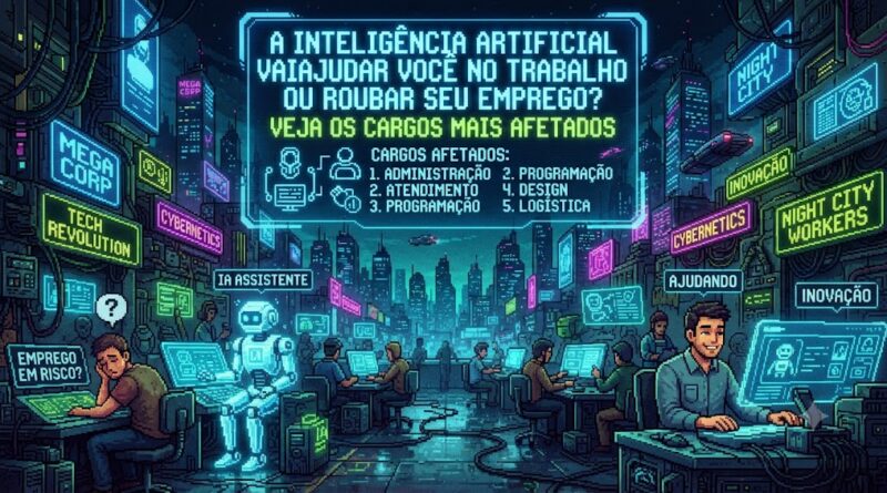 A inteligência artificial vai ajudar você no trabalho ou roubar seu emprego? Veja os cargos mais afetados
