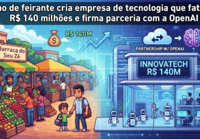 Filho de feirante cria empresa de tecnologia que fatura R$ 140 milhões e firma parceria com a OpenAI