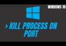 How can I close some specific port on Windows? [closed]
